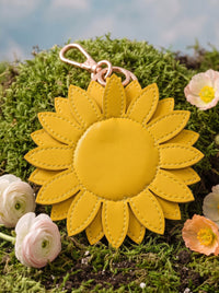 "Be Still & Know" - Sunflower Coin Purse Charm