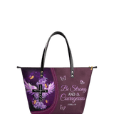 "Courage" Leather Tote Bag Deal