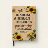 Bold - Joshua 1:9 Leather Prayer Journal