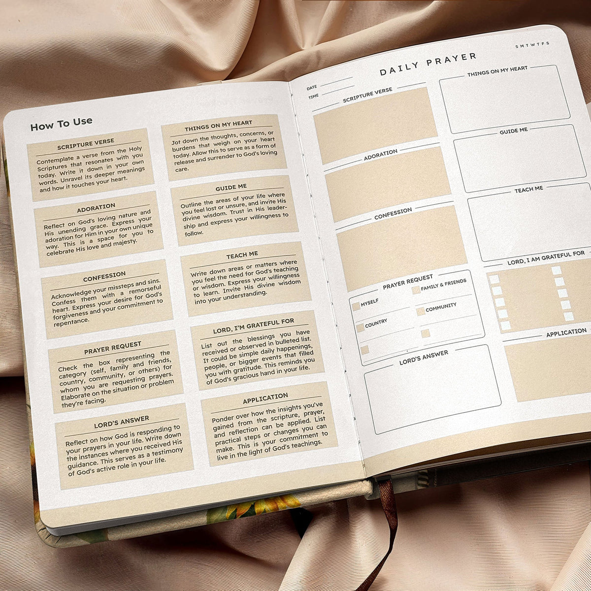 Bold - Joshua 1:9 Leather Prayer Journal
