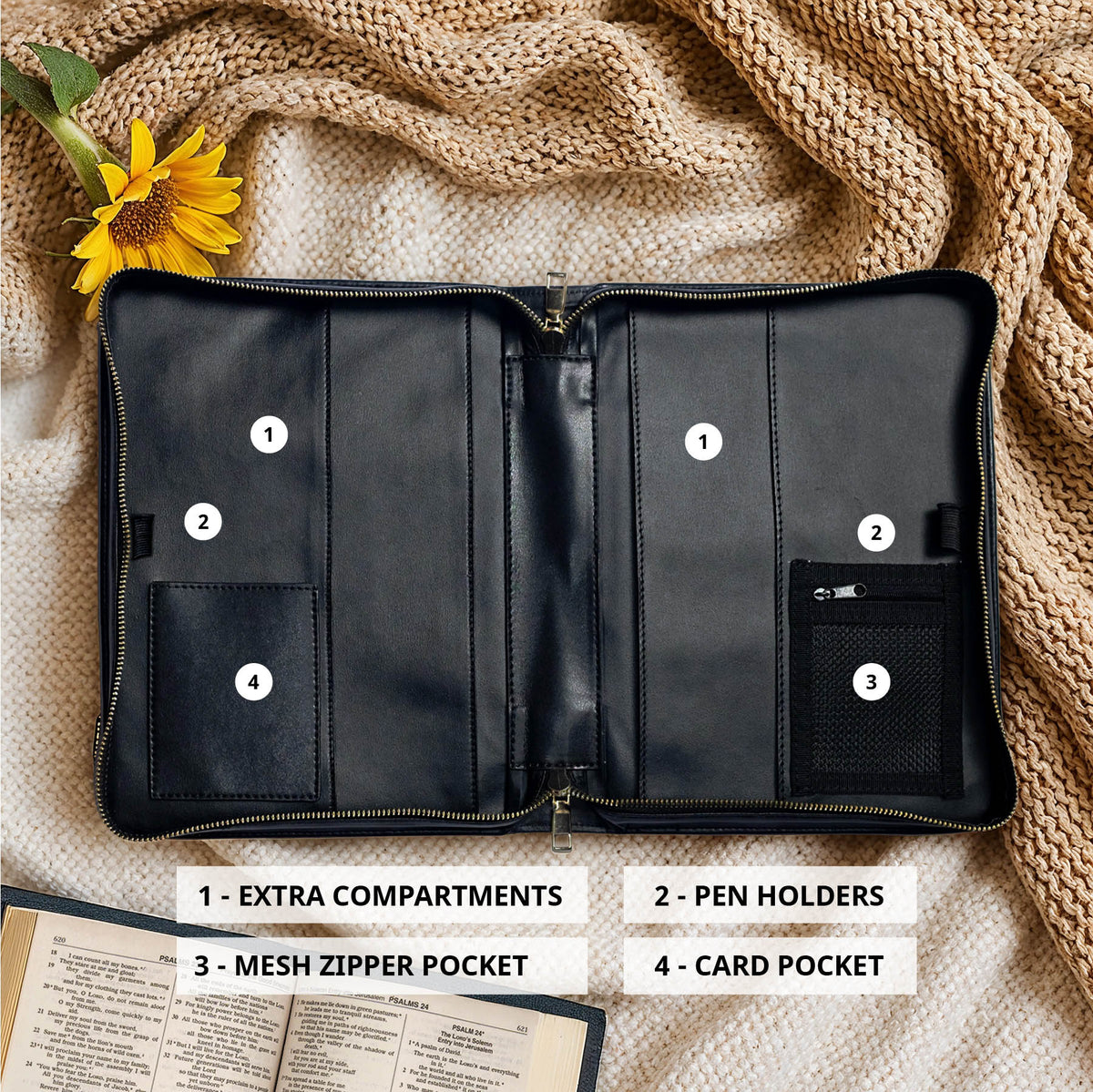 Bold - Joshua 1:9 Bible Cover