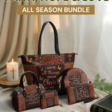 "Believe" - Philippians 4:13 Tote Bag – All Seasons Bundle