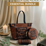 "Believe" - Philippians 4:13 Tote Bag – Essential Bundle