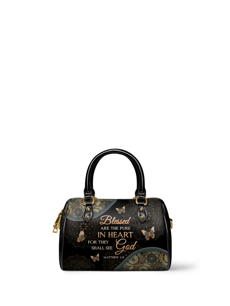 Pure - Matthew 5:8 Mini Satchel