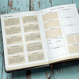 Wings - Isaiah 40:31 Leather Prayer Journal