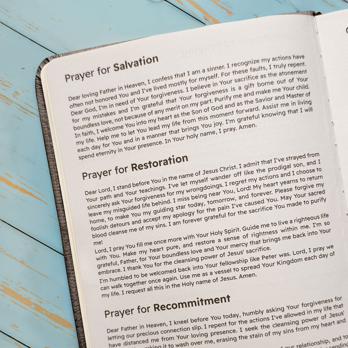 Wings - Isaiah 40:31 Leather Prayer Journal