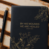 Healed - Isaiah 53:5 Leather Prayer Journal
