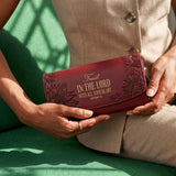 Undivided - Proverbs 3:5 Embossed Leather Wallet