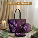 "Courage" - Joshua 1:9 Tote Bag – Essential Bundle