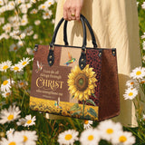 Dawn - Philippians 4:13 Deluxe Leather Handbag Pre-order