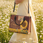 Dawn - Philippians 4:13 Deluxe Leather Handbag Pre-order