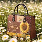Dawn - Philippians 4:13 Deluxe Leather Handbag Pre-order