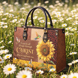 Dawn - Philippians 4:13 Deluxe Leather Handbag Pre-order