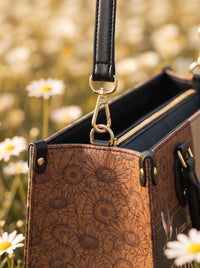 Dawn - Philippians 4:13 Deluxe Leather Handbag