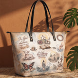 Every Promise – John 3:16 Leather Tote Bag Preorder