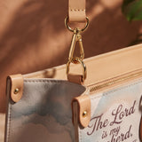 Every Promise - John 3:16 Applique Leather Handbag