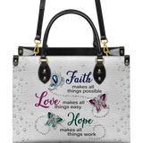 "Virtue" Leather Handbag