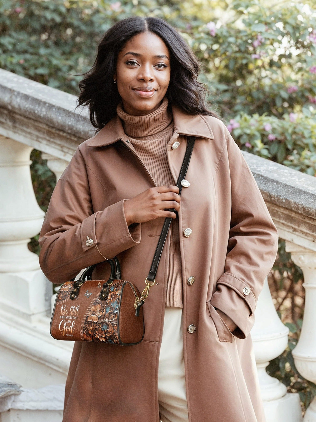Stillness - Psalm 46:10 Mini Satchel