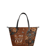 "Stillness" Leather Tote Bag Deal