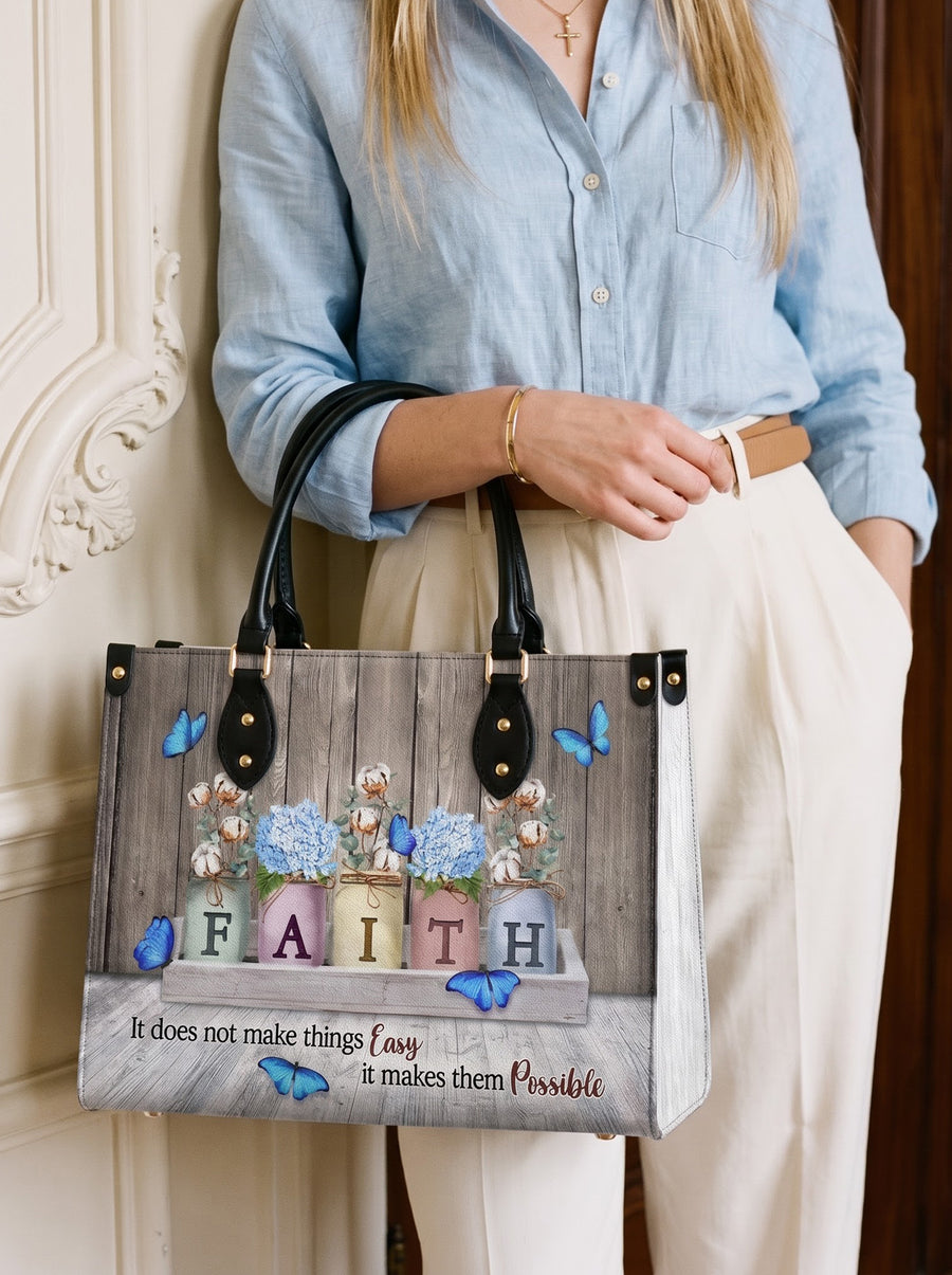Faith Deluxe Leather Handbag Pre-order