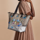 "Faith" Leather Tote Bag
