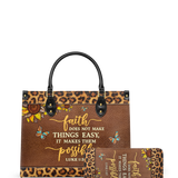 "Possible" - Luke 1:37 Leather Handbag Deal