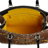 Possible - Luke 1:37 Leather Handbag