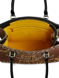 Possible - Luke 1:37 Leather Handbag