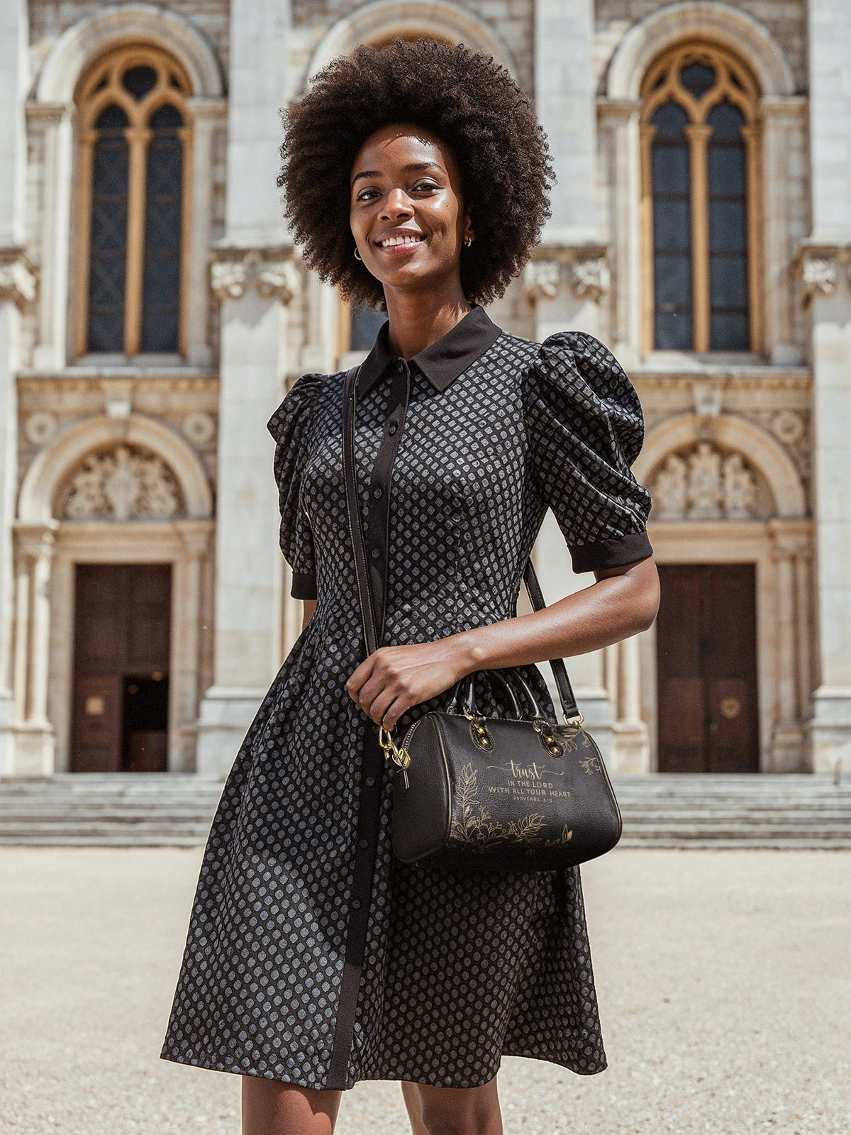 Trust - Proverbs 3:5 Mini Satchel