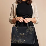 Trust - Proverbs 3:5 Leather Handbag
