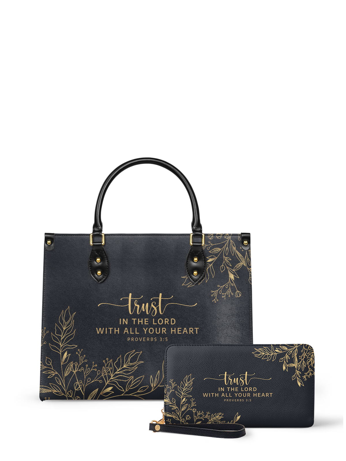 Trust - Proverbs 3:5 Leather Handbag Deal