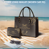 "Trust" Leather Handbag Deal