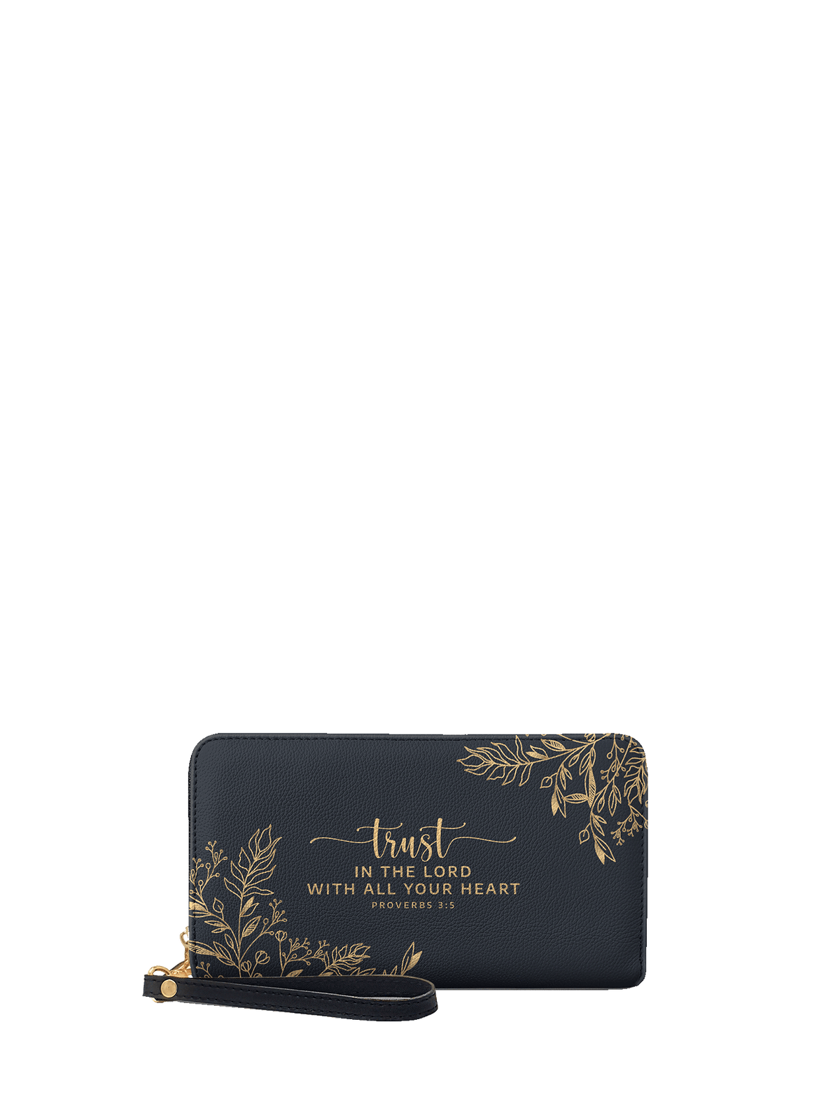 Trust - Proverbs 3:5 Leather Wallet Deal