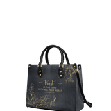 "Trust" - Proverbs 3:5 Leather Handbag New Deal