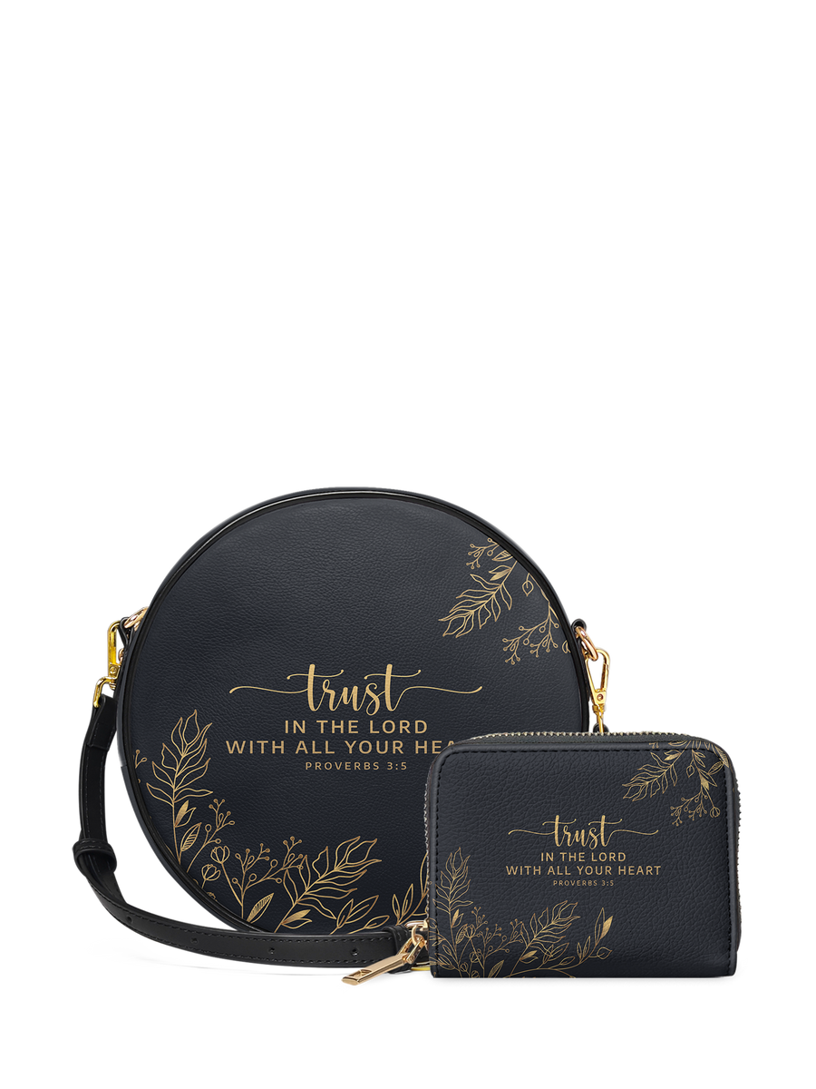 Trust - Proverbs 3:5 Circle Crossbody Bag Deal