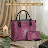 "Flourish" Leather Handbag Deal
