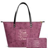 Flourish Leather Tote Bag Deal