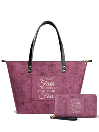 Flourish Leather Tote Bag Deal