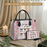 "Flutter" Leather Handbag Deal