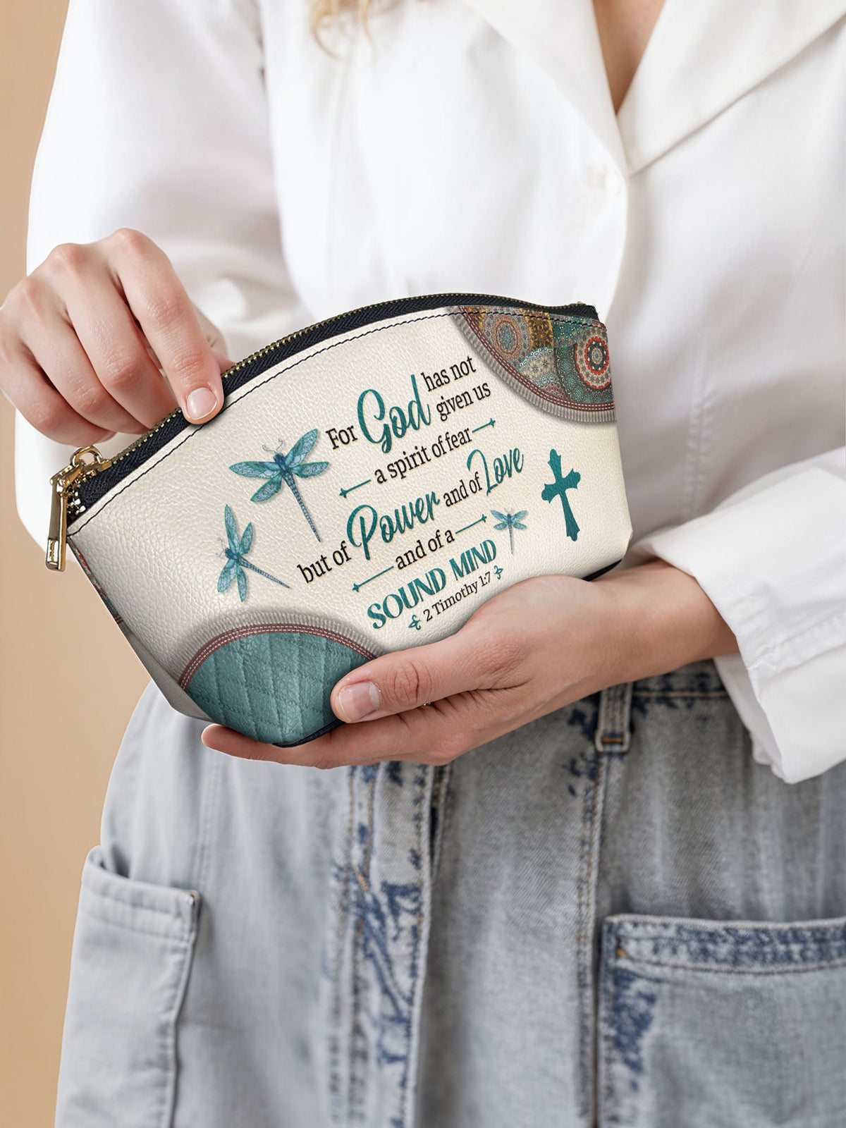 Poise - 2 Timothy 1:7 Eclipse Makeup Bag