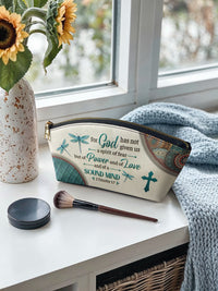Poise - 2 Timothy 1:7 Eclipse Makeup Bag