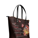 "Grace" - Leather Tote Bag