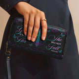 Unshaken - Psalm 46:5 Leather Wallet Deal