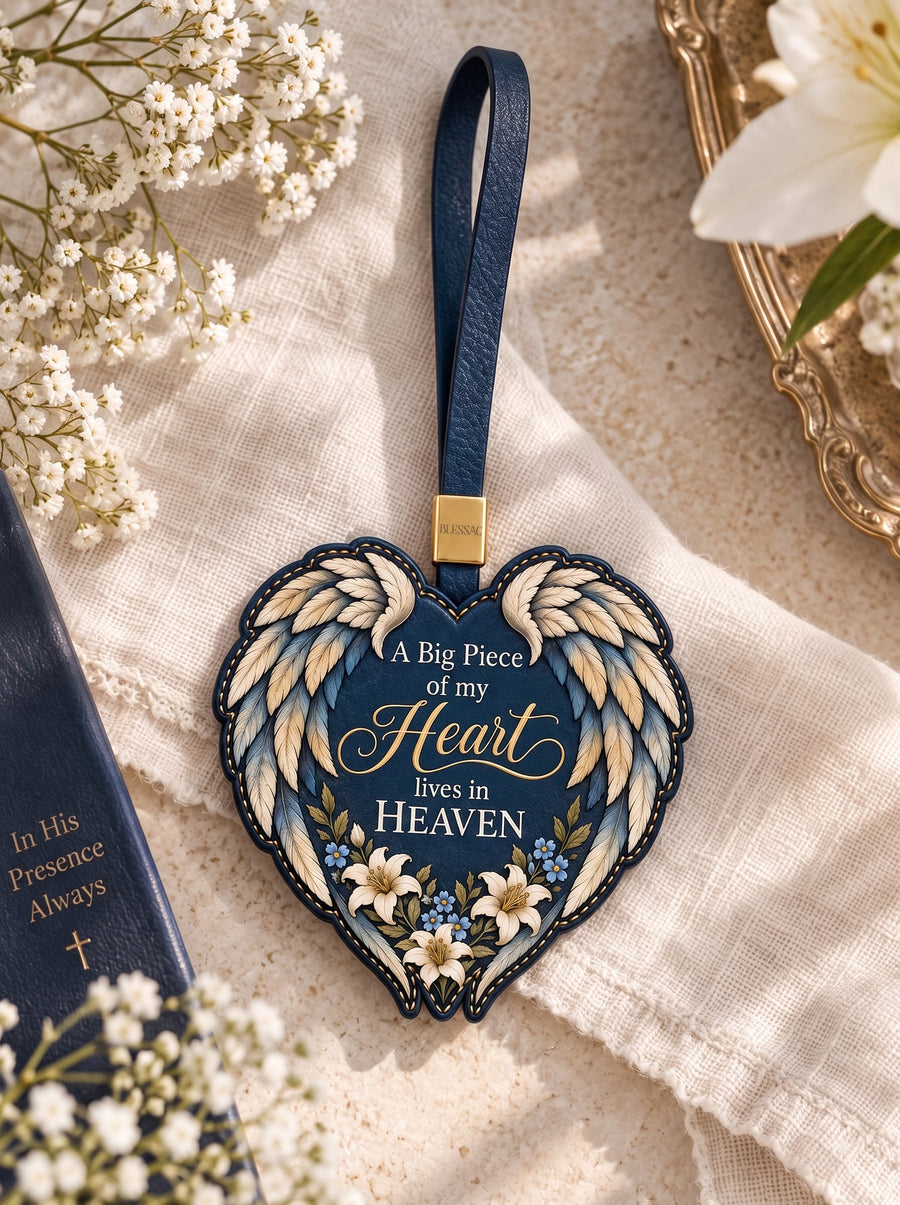 Held in Heaven Leather Charm Pre-order