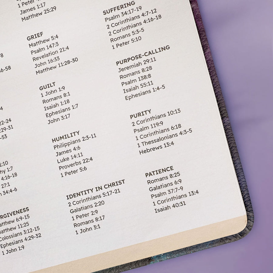 Strength - Philippians 4:13 Leather Prayer Journal