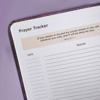 Strength - Philippians 4:13 Leather Prayer Journal