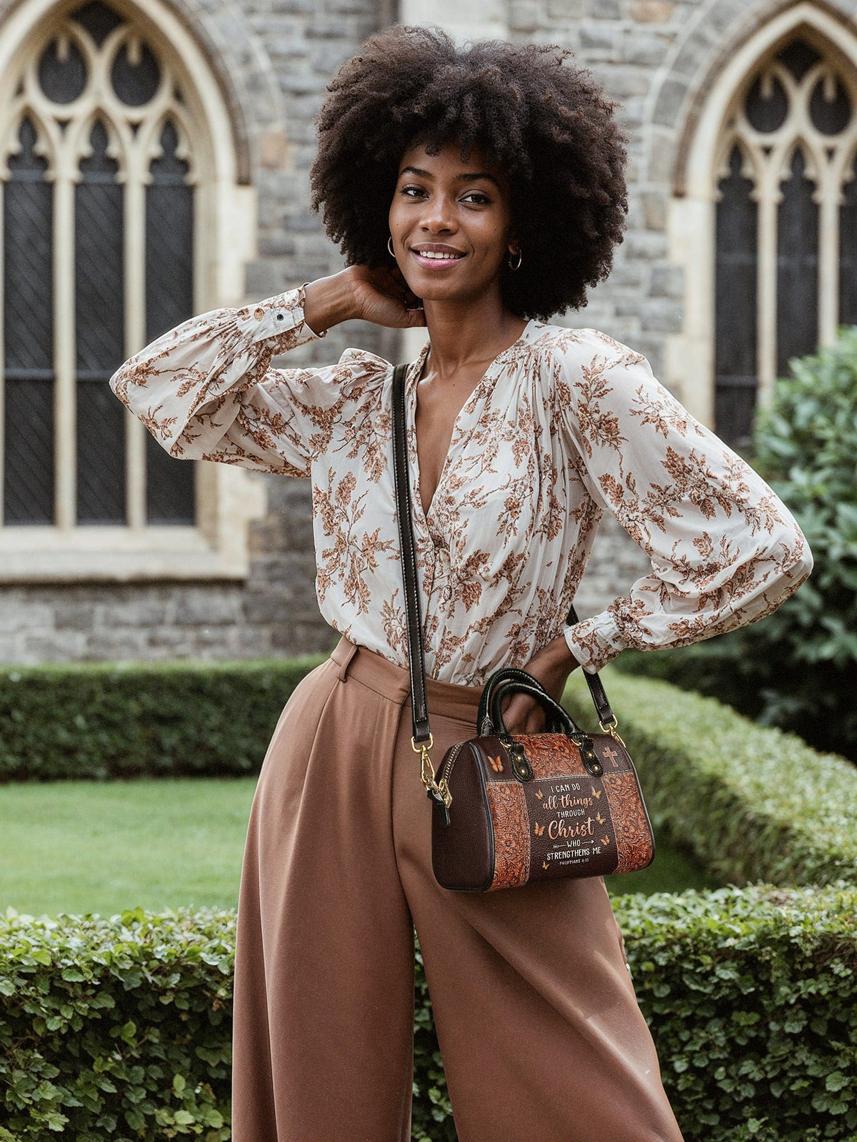 Believe - Philippians 4:13 Mini Satchel