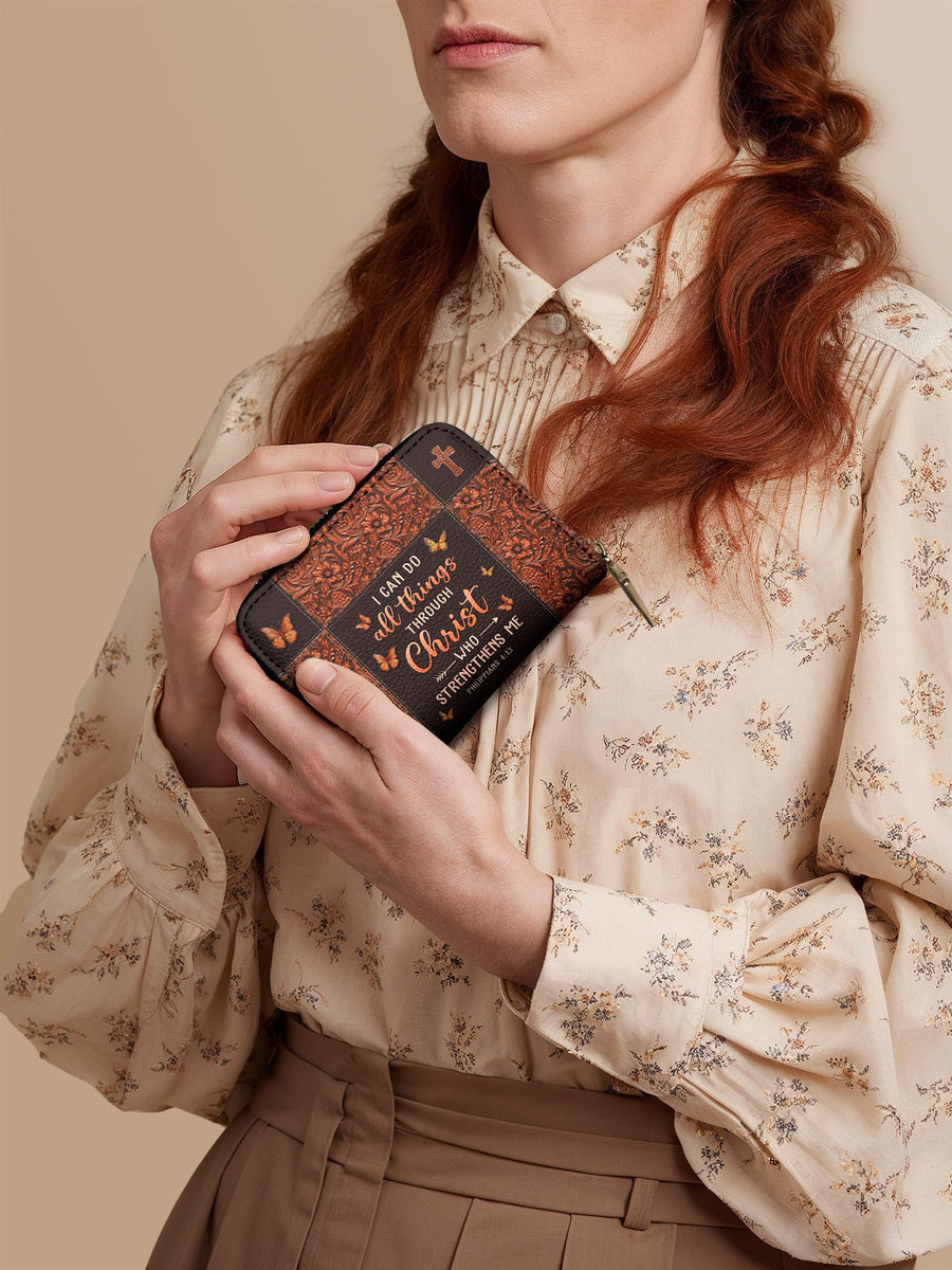 Believe - Philippians 4:13 Mini Wallet