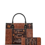 "Believe" Leather Handbag Deal