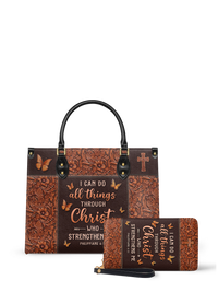 Believe - Philippians 4:13 Leather Handbag Deal